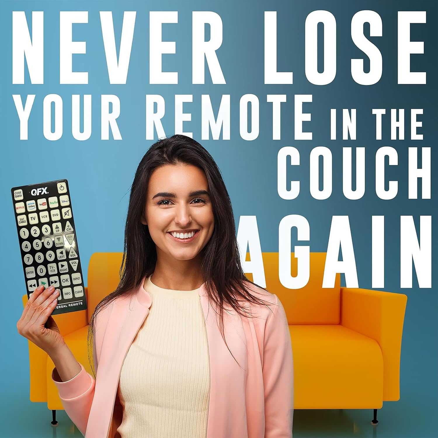 Too big to lose in the couch